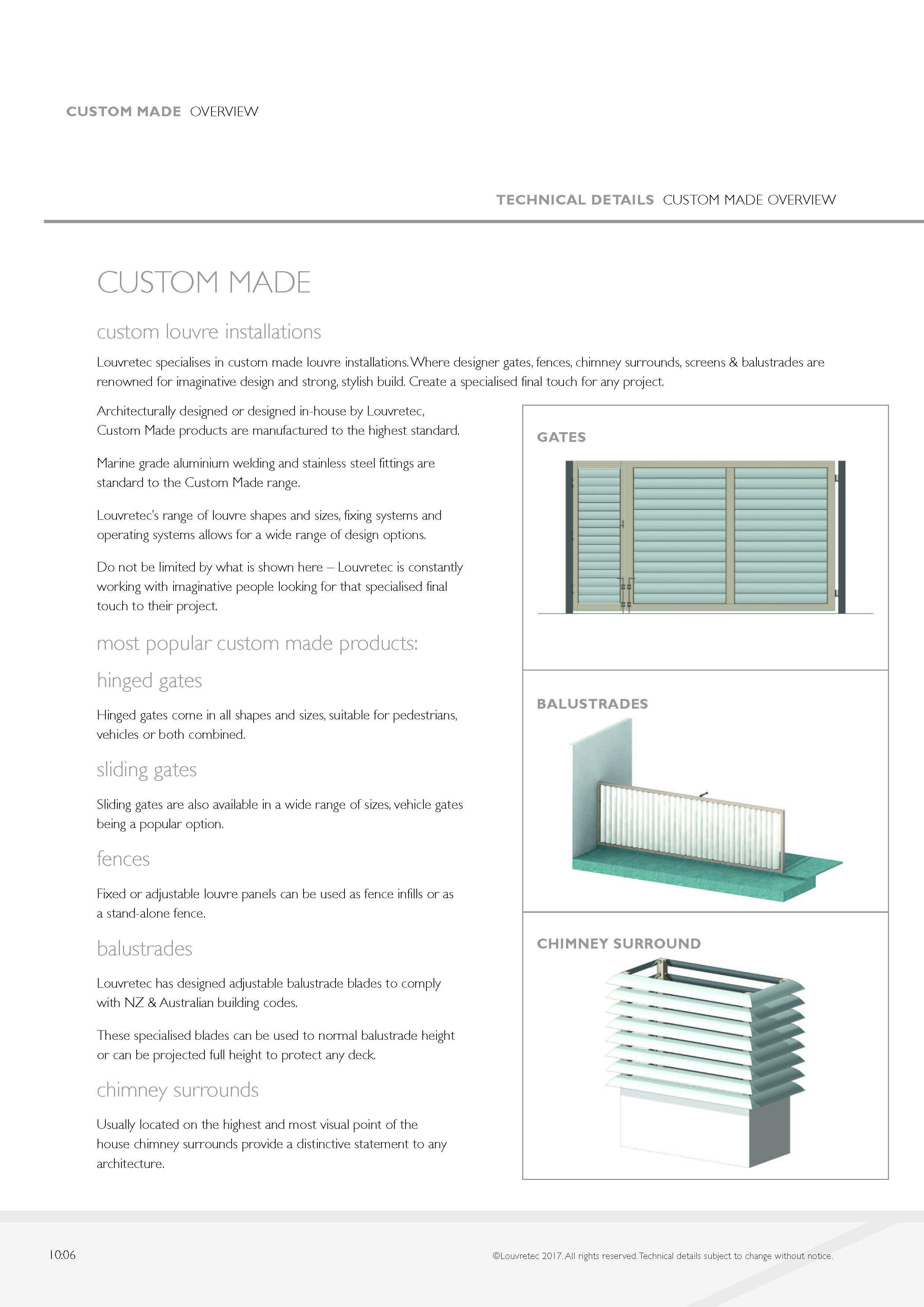 Custom Made Installations 10.06