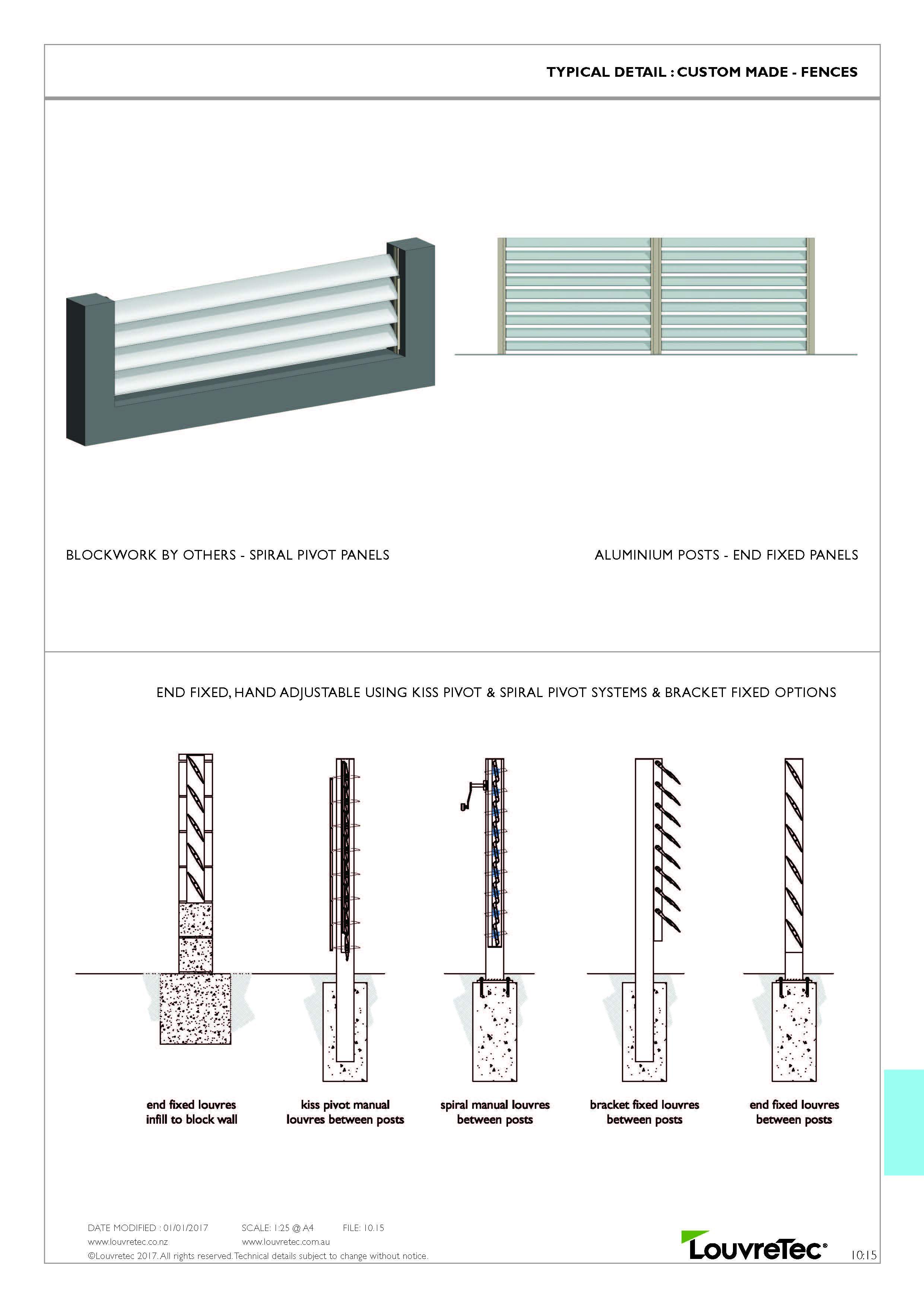 Fence Infill Opitons |  10.15