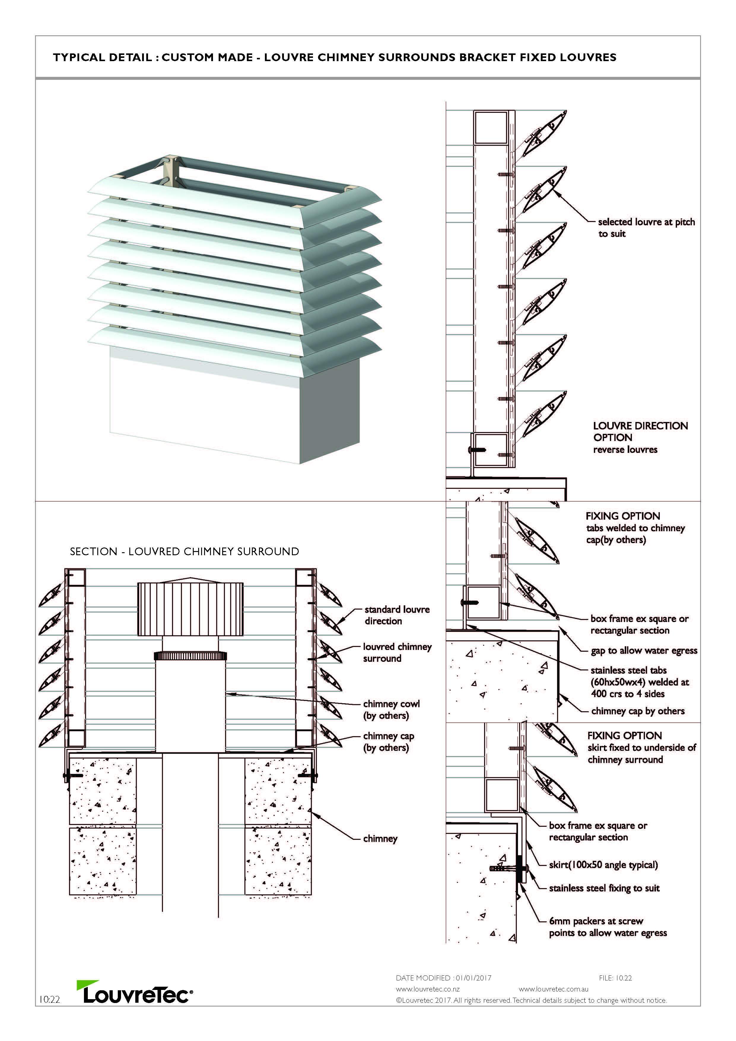 Bracket Fixed Chimney Surrounds | 10.22