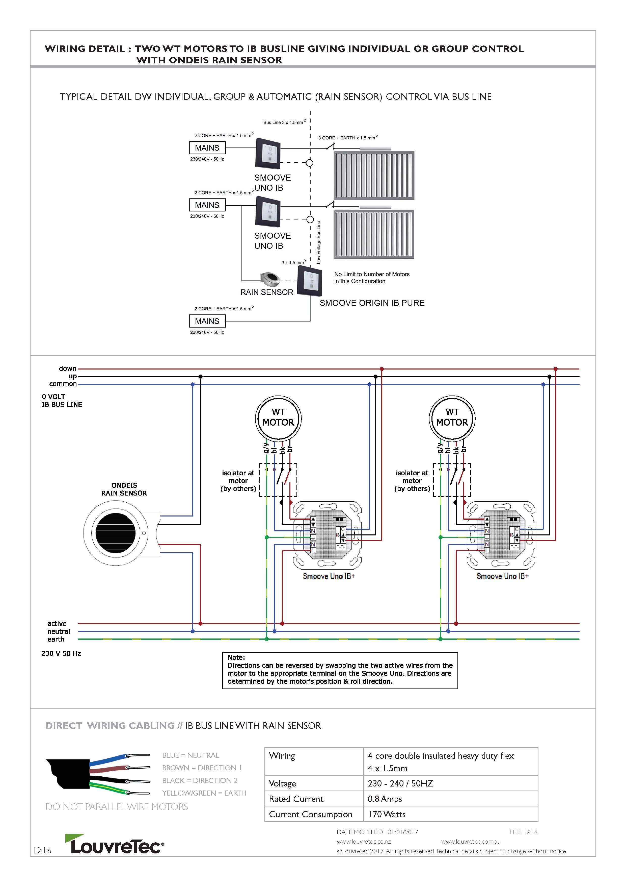 DW Individual, Group & Auto Control via Bus Line | 12.16