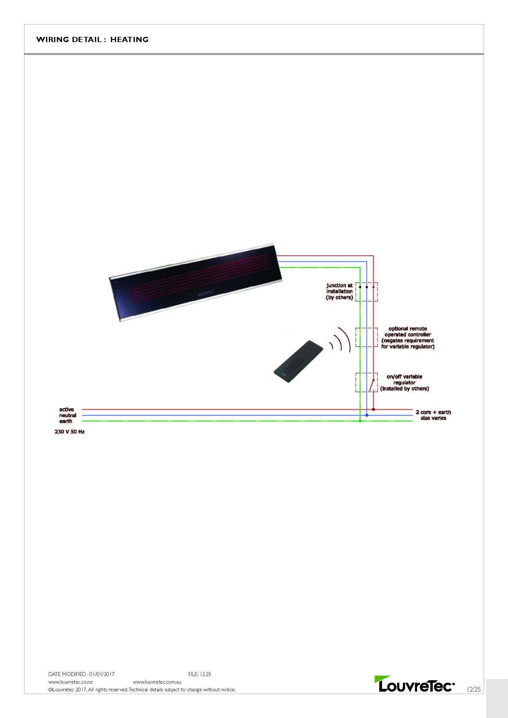 Heating Diagram | 12.25