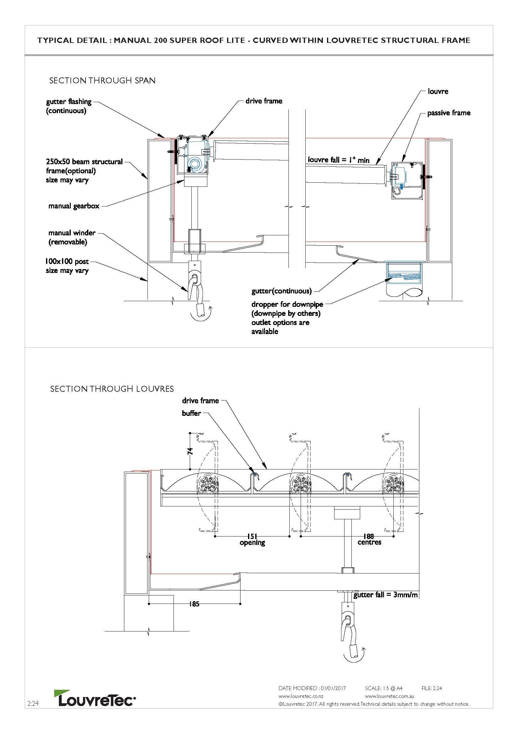 2D Typical Detail Hand Operable 2.24