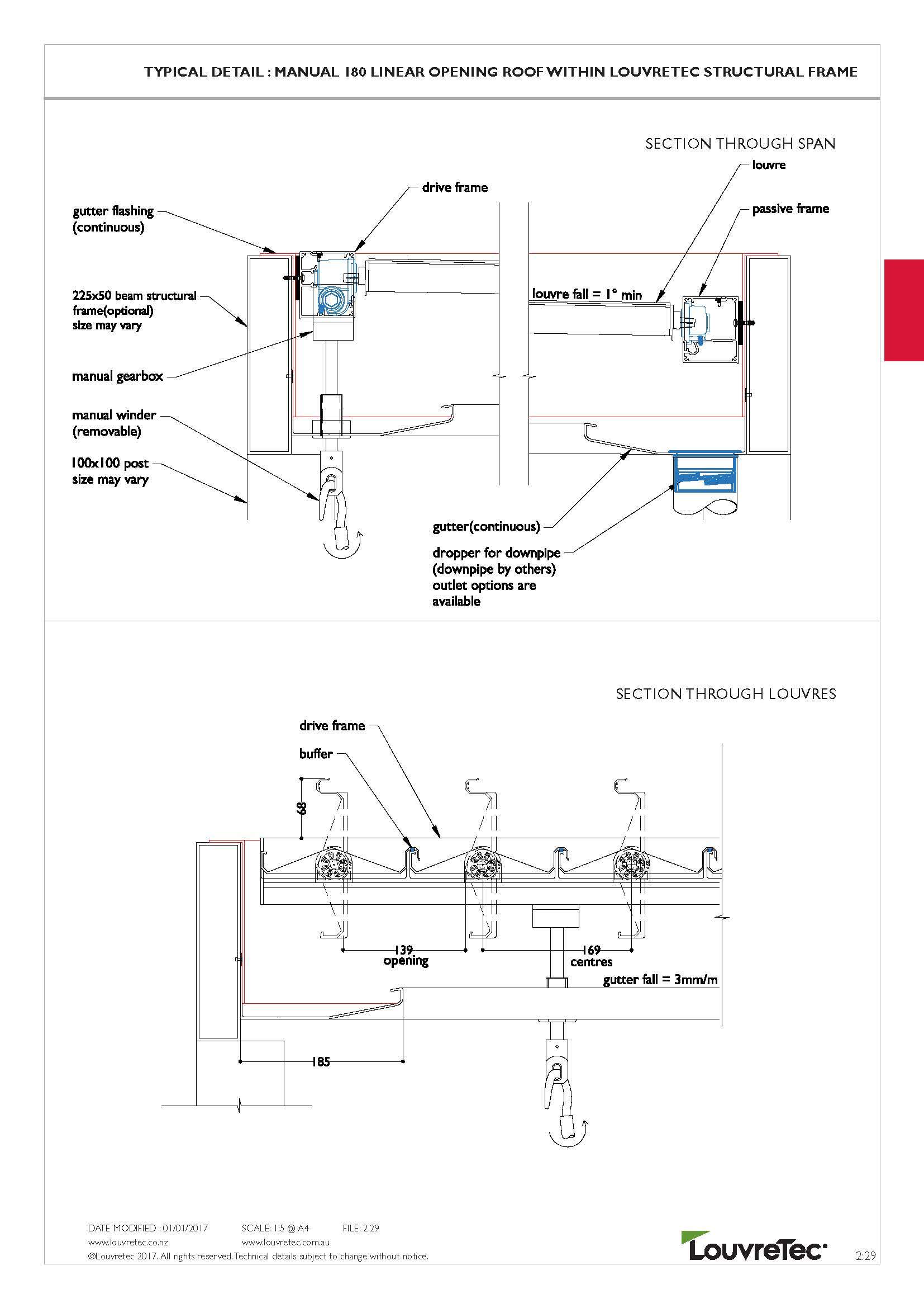 2D Typical Detail Hand Operable  2.29