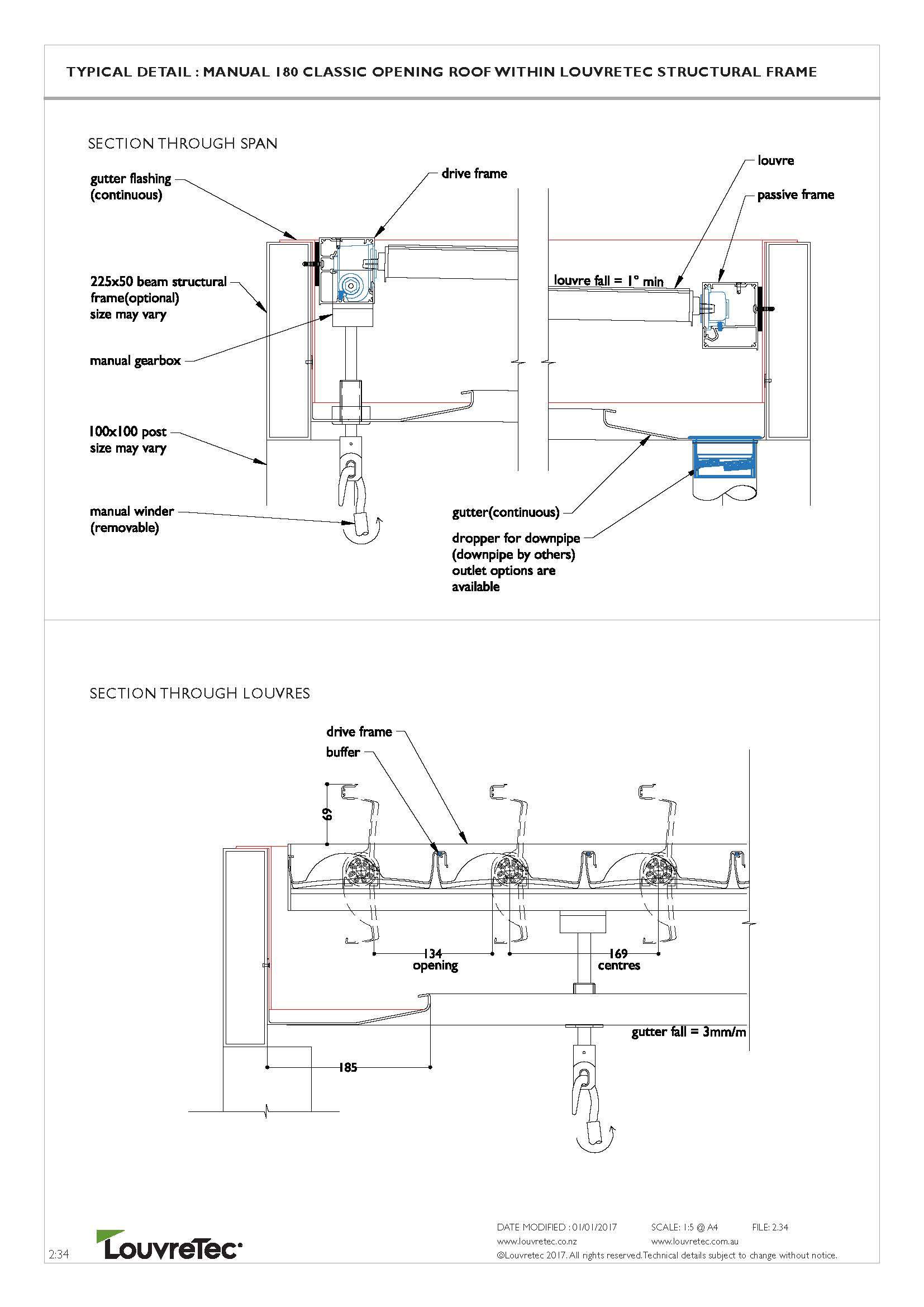 2D Typical Detail Hand Operable 2.34