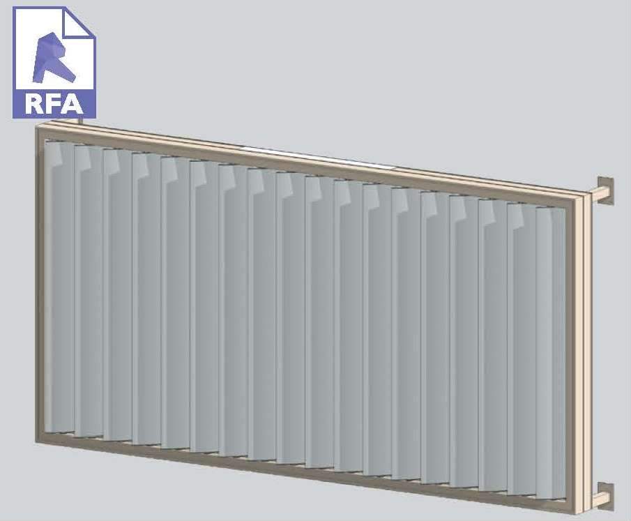 Motorised Louvres in Super Elam St Frame with Sub-Frame 7.54
