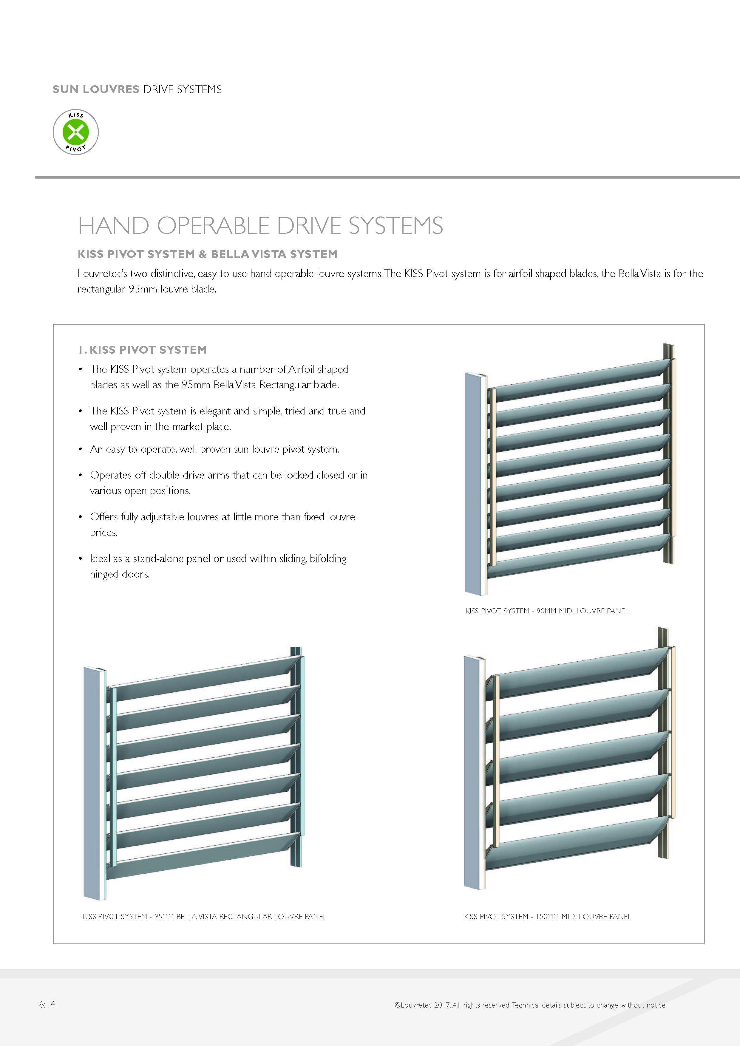 KISS Pivot System - Hand Operable 6.14