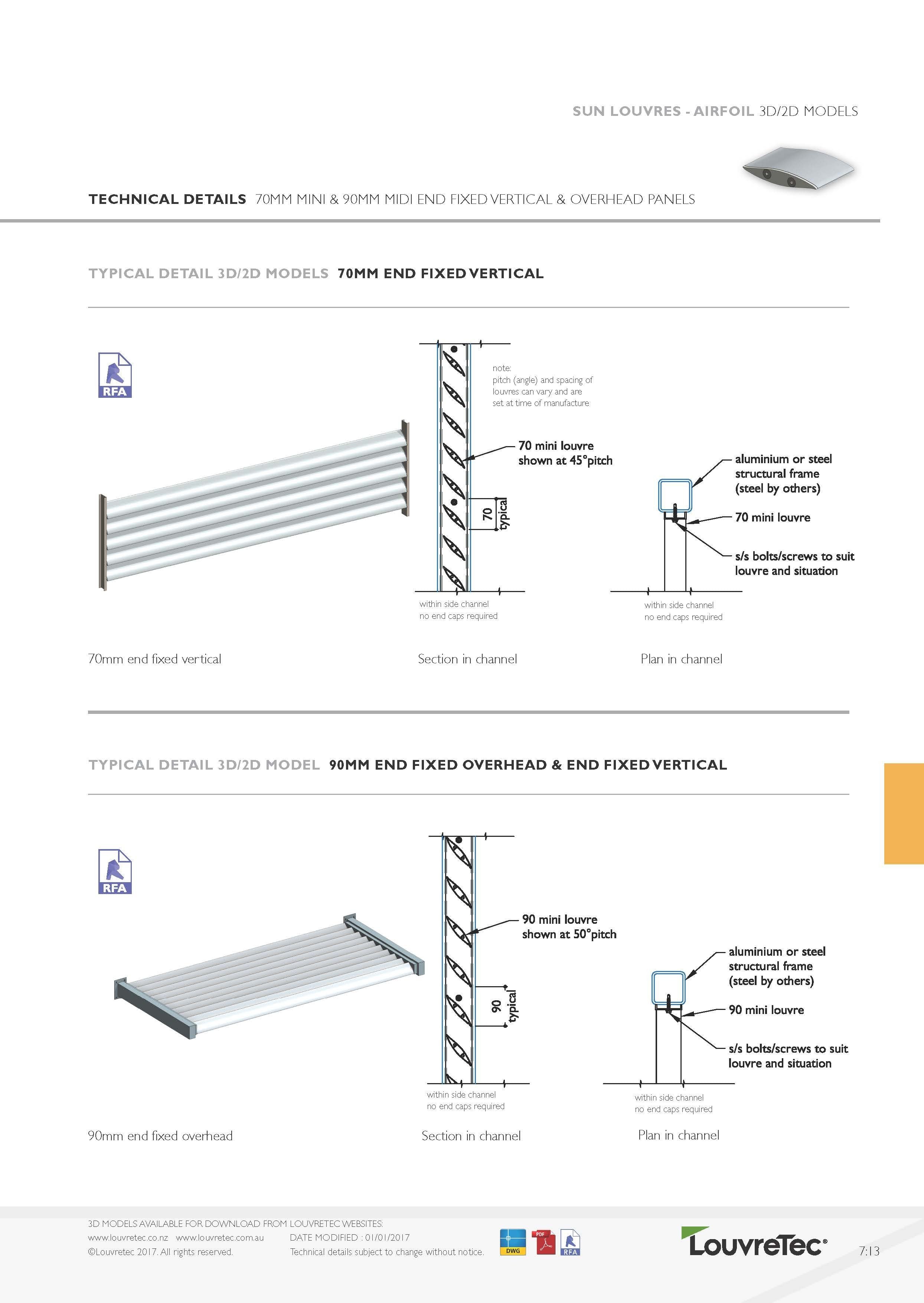 End Fixed Vertical Panel  7.13