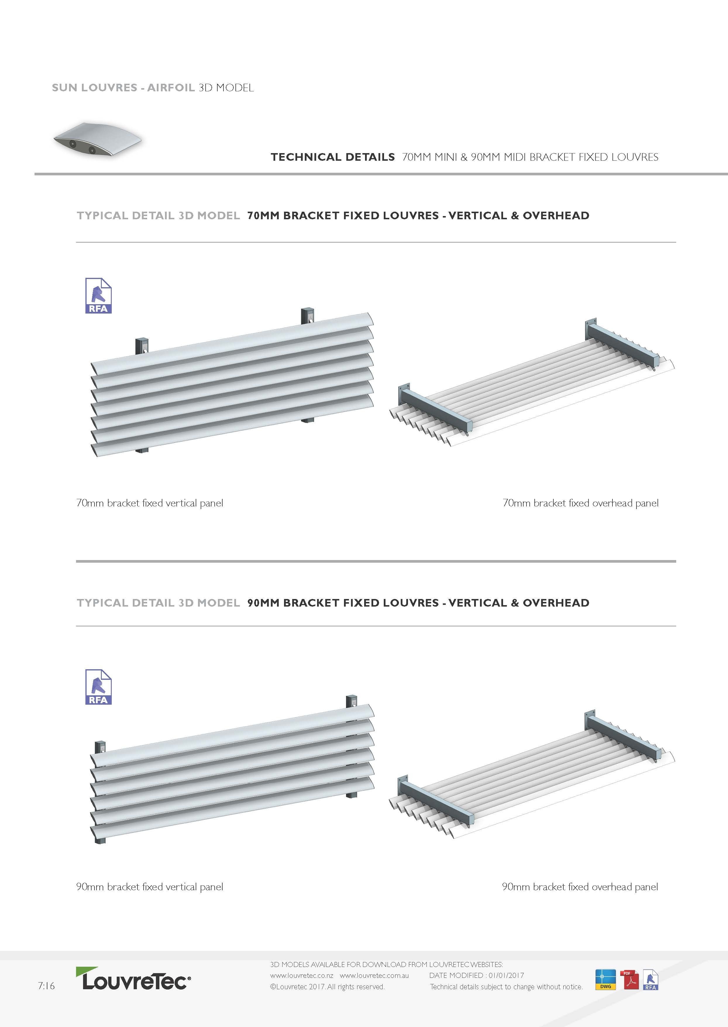 Bracket Fixed Vertical & Overhead | 7.16