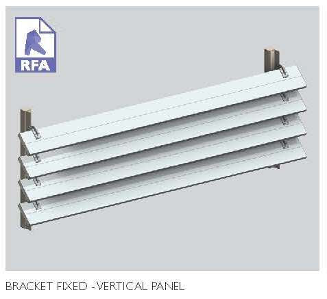 Bracket Fixed Vertical Panel  8.51