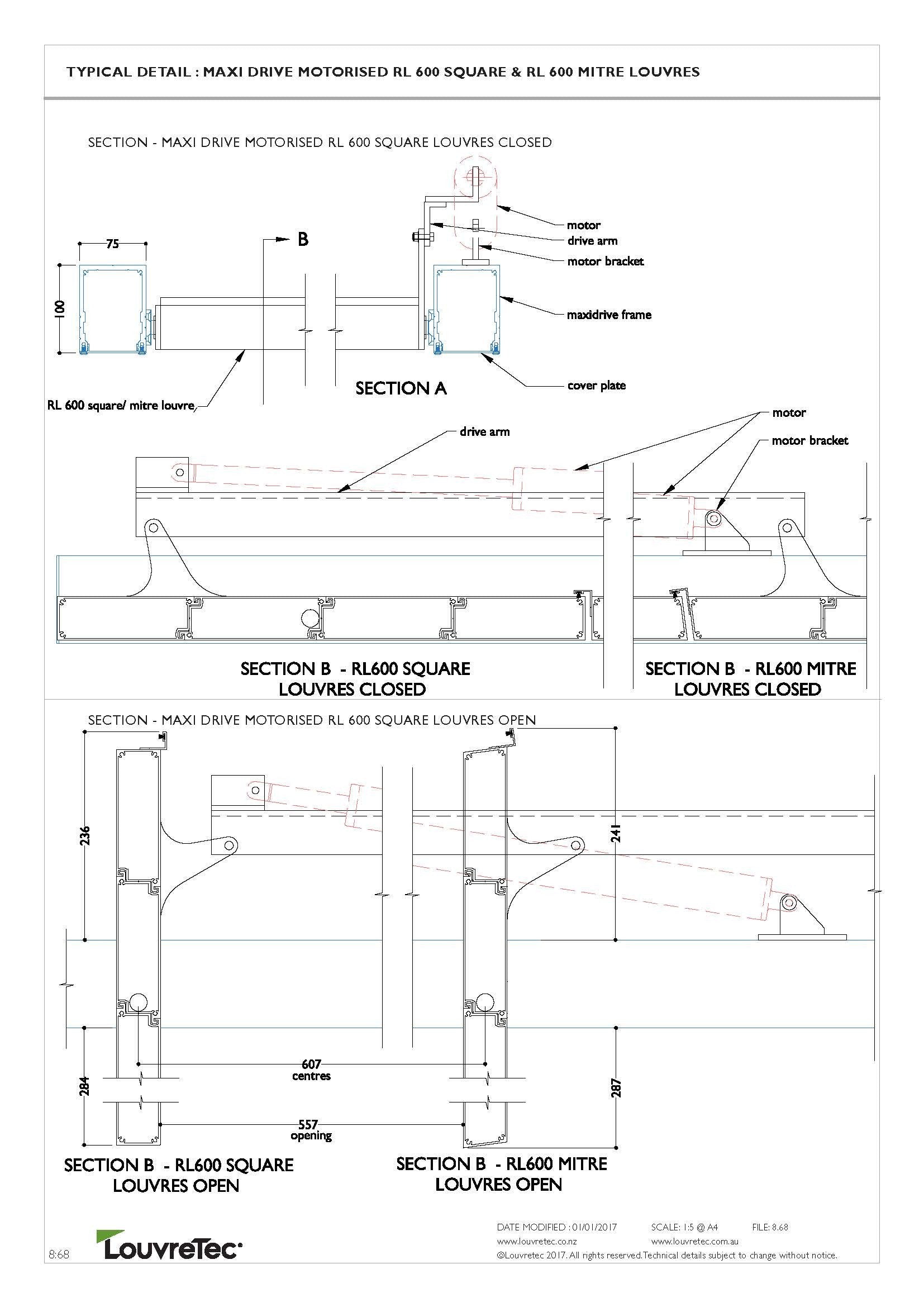2D Motorised Maxi-Drive 8.68
