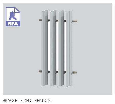 RL600 Mitre Bracket Fixed Vertical Panel  8.61