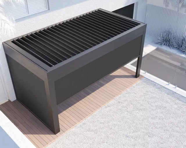 3D Model | Outdoor Blinds Infill Option