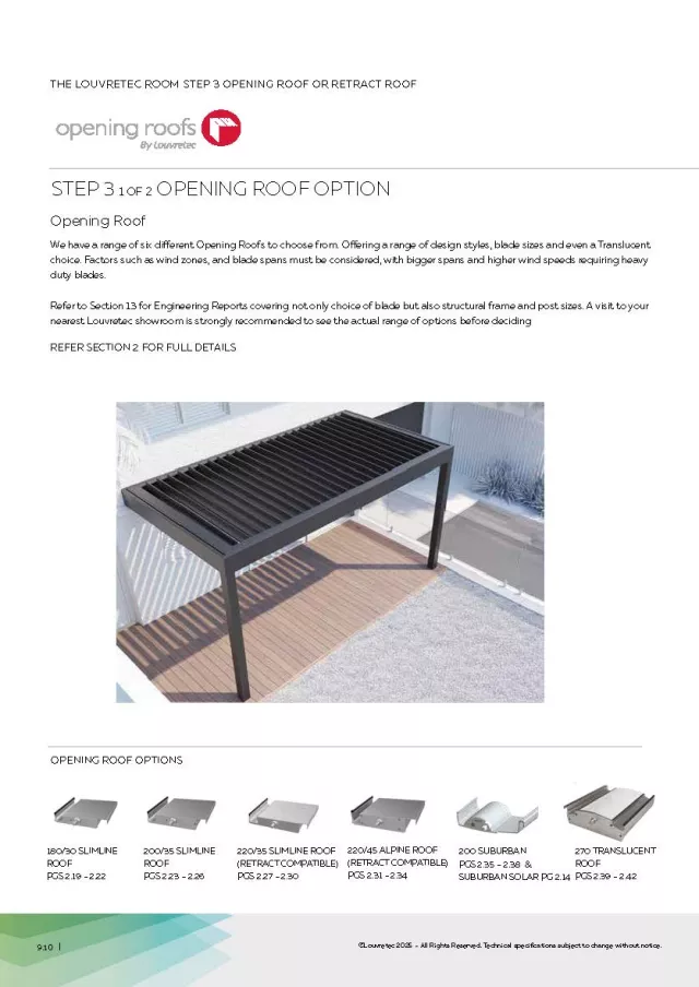 Opening Roof | DM 9.10