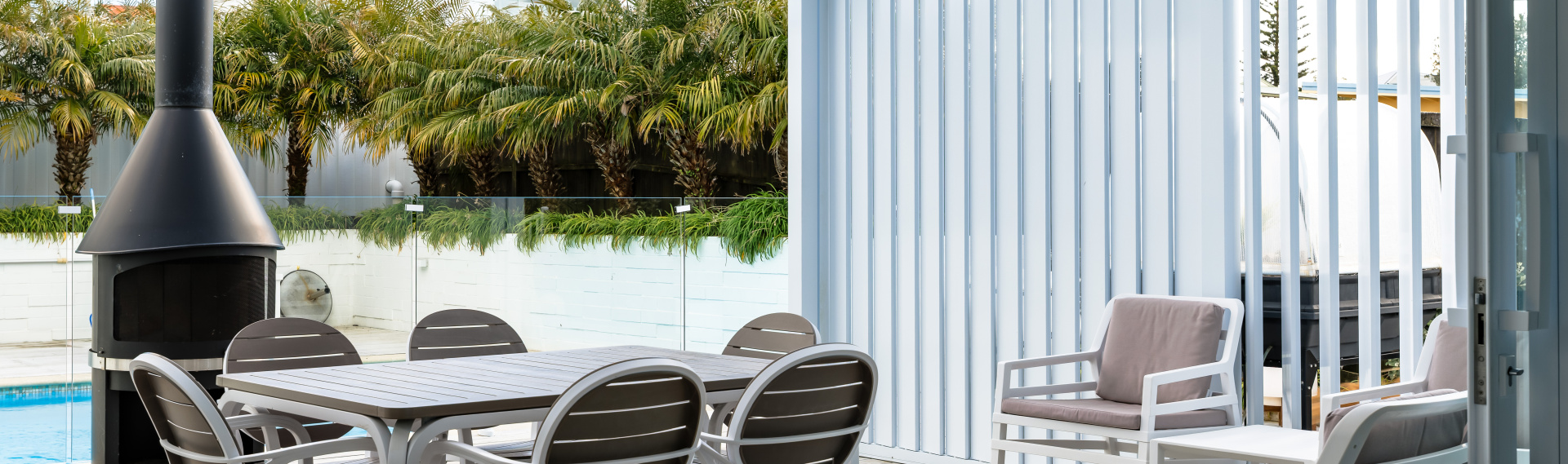 165 hi span balustrade louvres