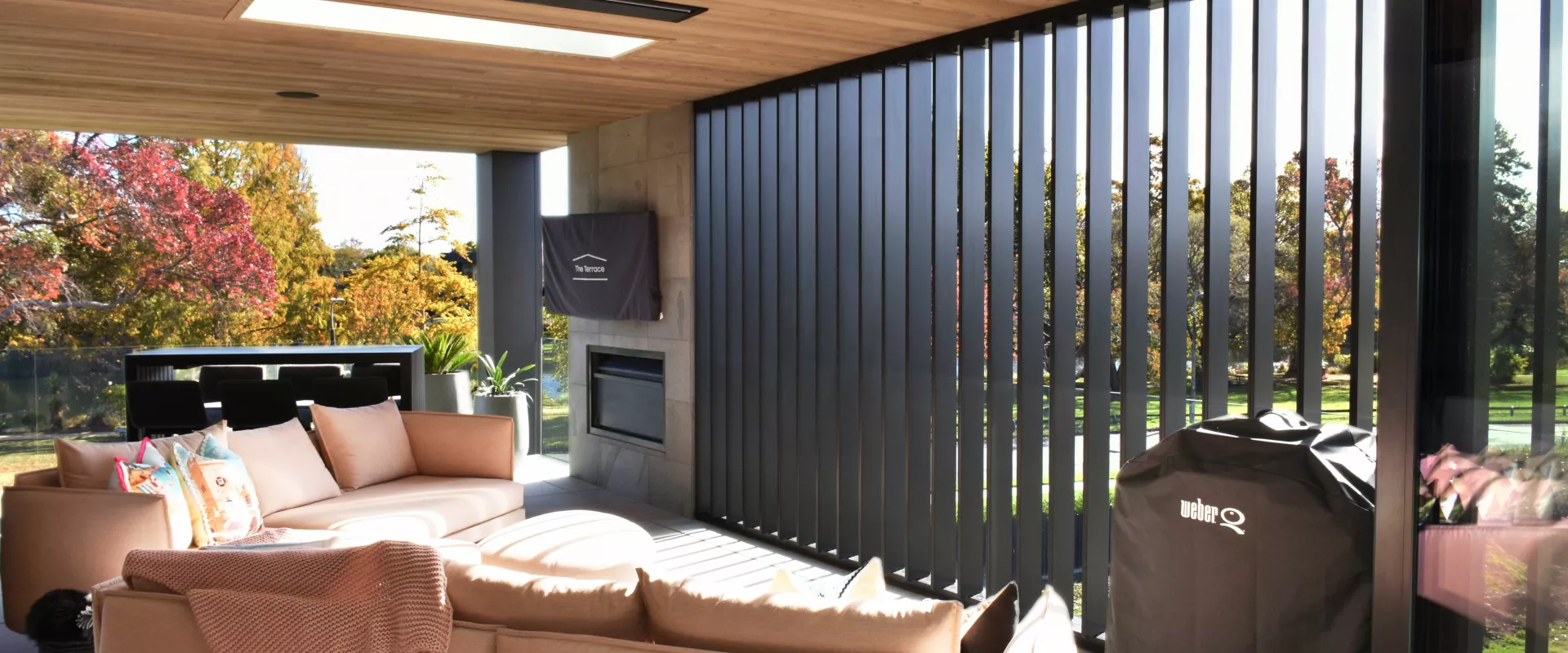 Motorised Vertical Louvres