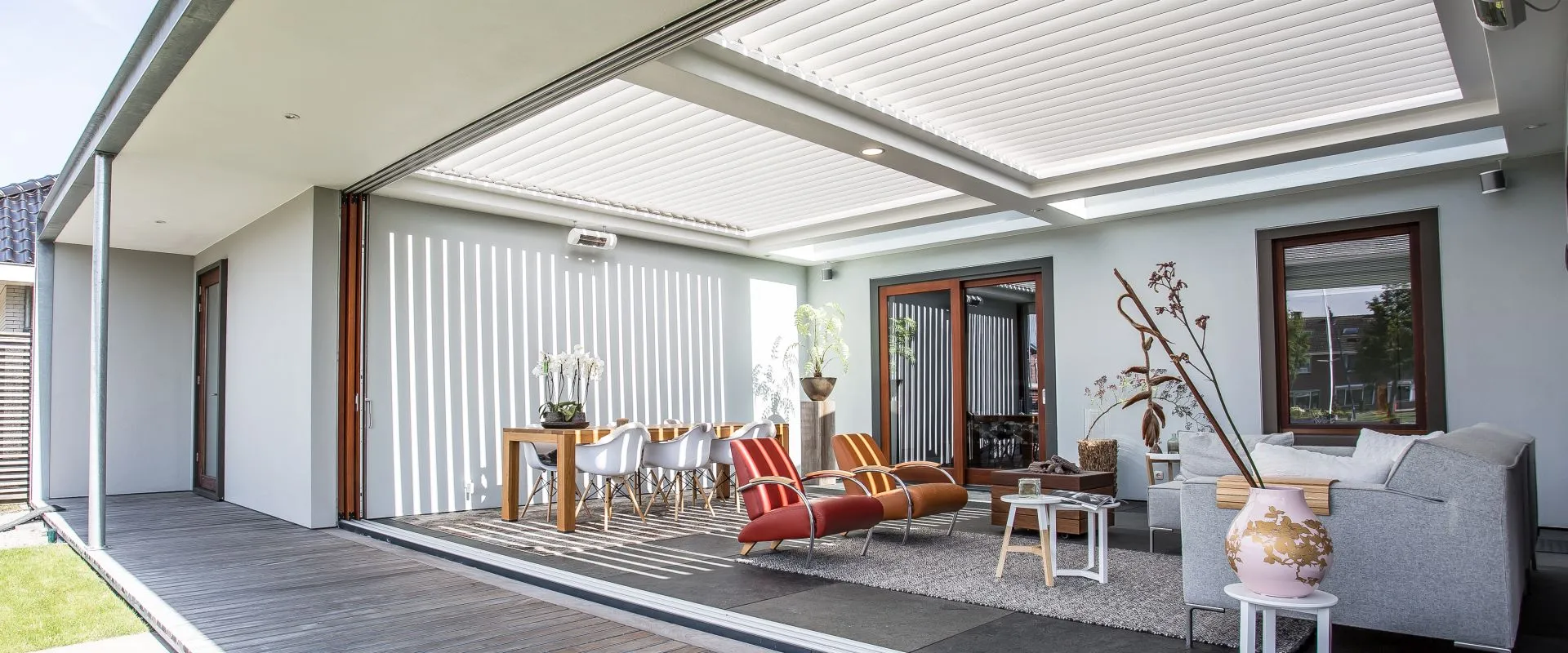 louvretec opening roof