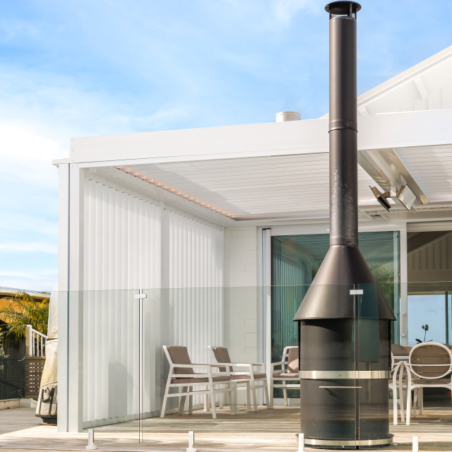 165 Hi Span Balustrade Louvres