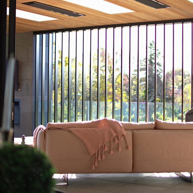 Motorised Vertical Louvres