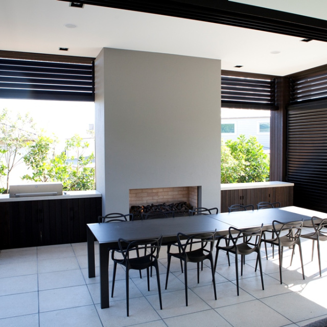 120mm Airfoil Louvres