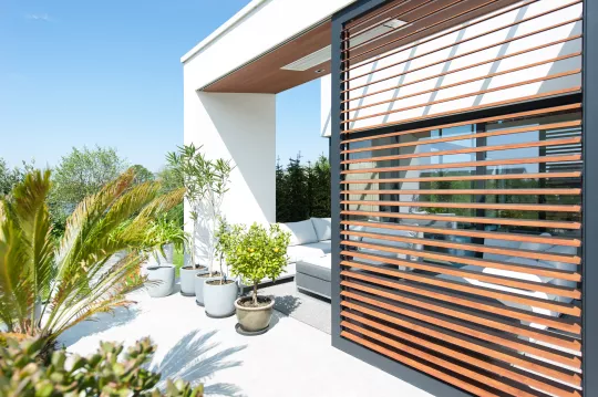Aluminum Shutters. Contact Louvretec Southern California today