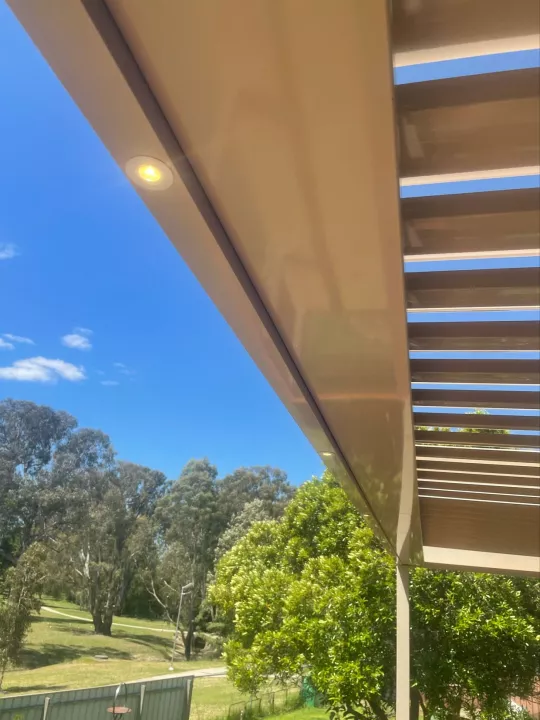 Opening Roof and Lighting by Louvretec Albury